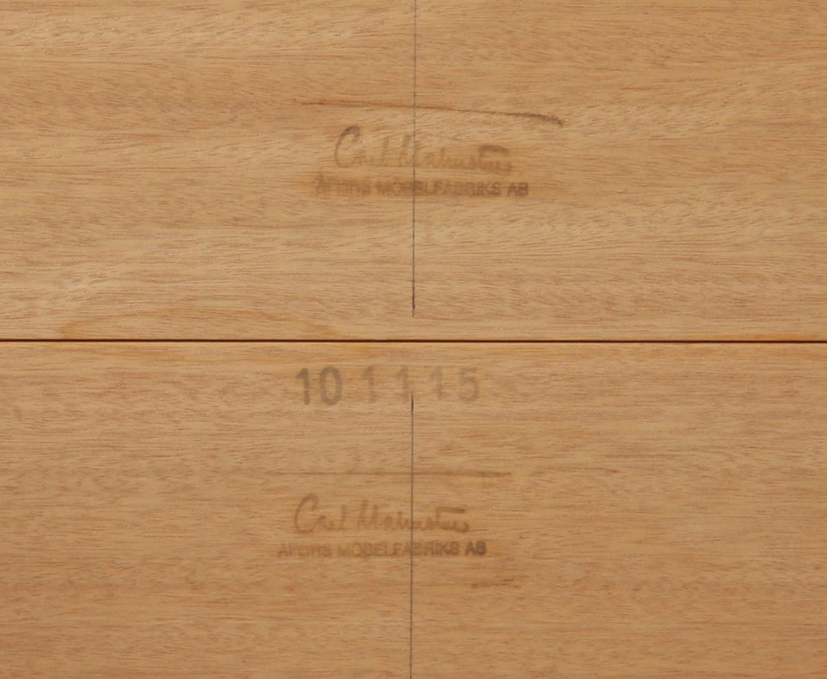 MATSALSGRUPP, 5 delar, Carl Malmsten, Åfors Möbelfabrik.