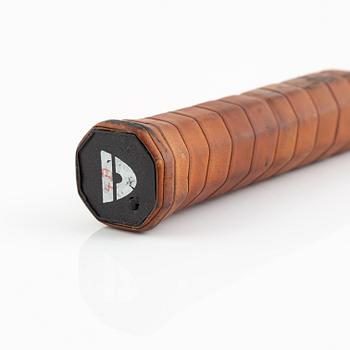 Tennis racket, Signed by Björn Borg. Donnay. Customized wood raquet, Over Size.