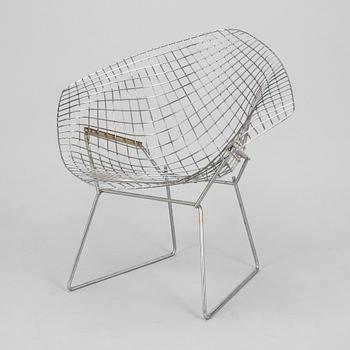 Harry Bertoia, nojatuoli, "Diamond Chair", 1900-luvun loppupuoli.