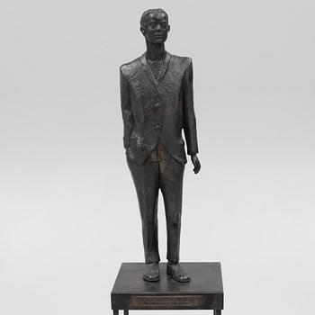 Jonas Högström, 'Tur att ni kon så att jag slapp stå här ensam i min fula kostym'.