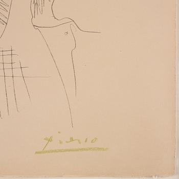 Pablo Picasso, "Portrait de famille III (Six Personnages)".