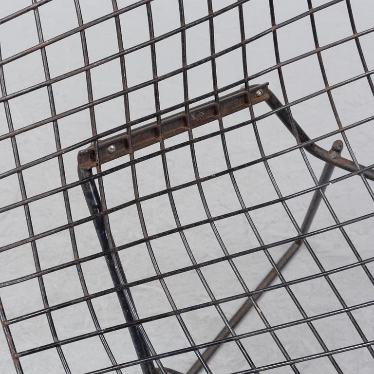 Harry Bertoia, fåtölj, "Diamond Chair", 1900-talets andra hälft.