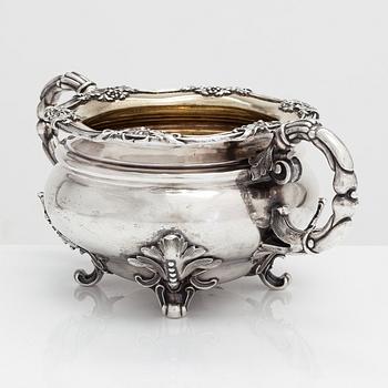 Sockerskål, silver, S:t Petersburg 1849.