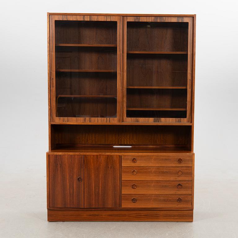 Display cabinet/bookcase, Denmark, mid-20th century.