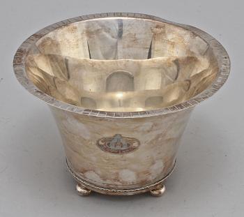 SKÅL, silver, GAB, Stockholm, 1933. Vikt 428 g.