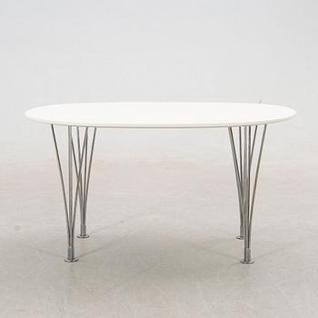 Bruno Mathsson & Piet Hein, coffee table, "Superellipse".
