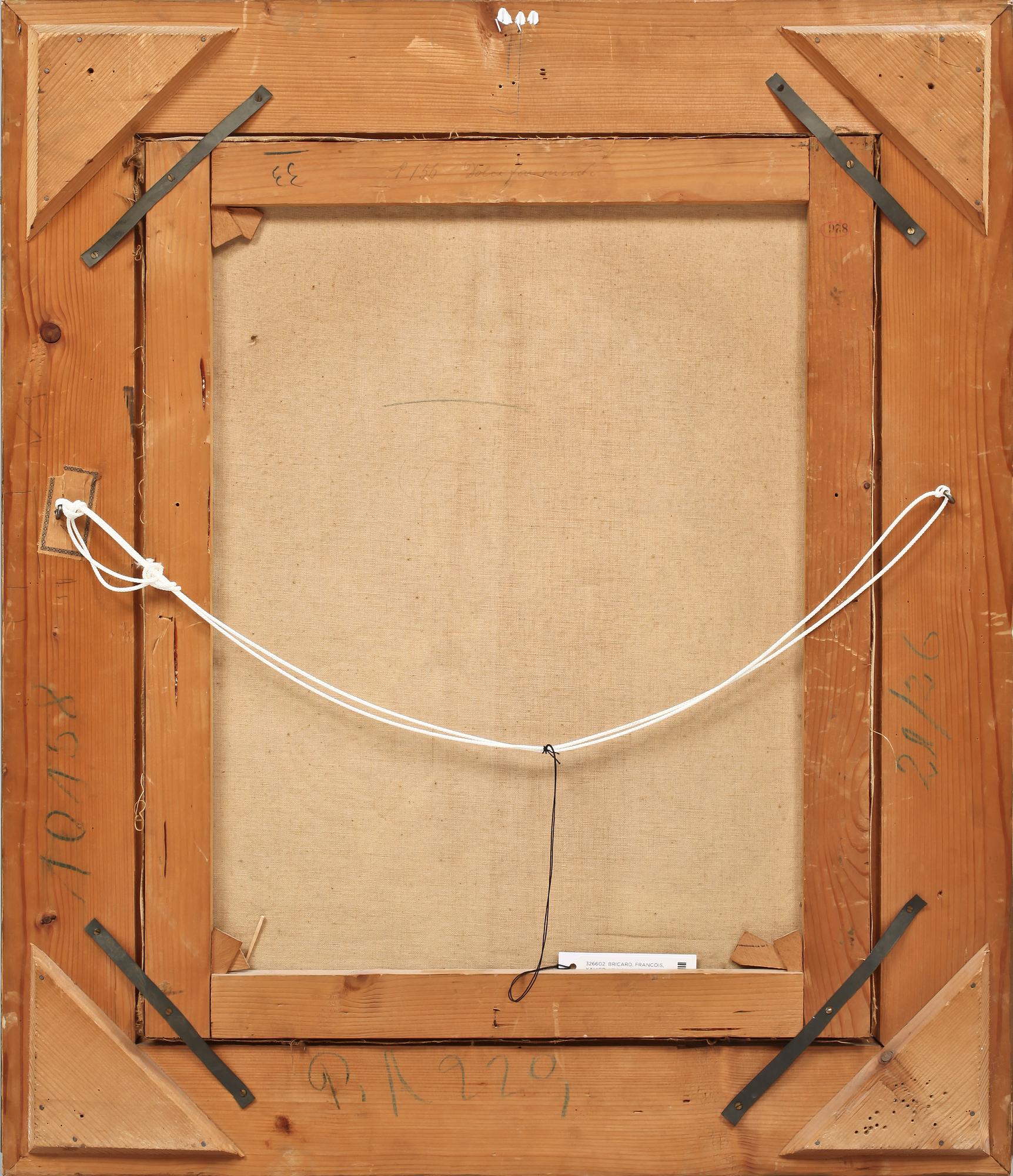 BRICARD, FRANCOIS, XAVIER, tillskriven, olja på duk, sign.