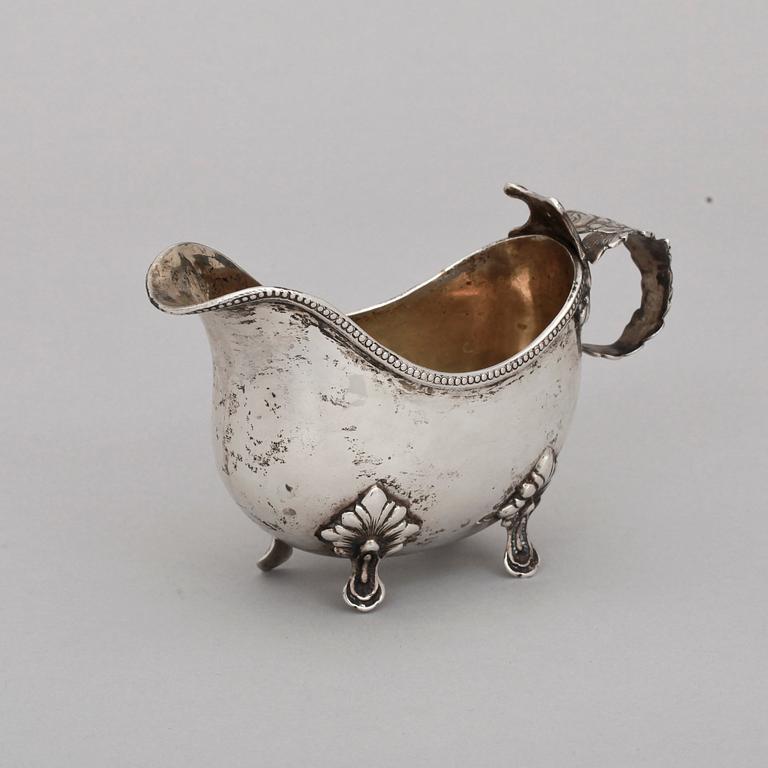 GRÄDDSNIPA, silver, importstämplar. 1900-talets första hälft. 160gr.