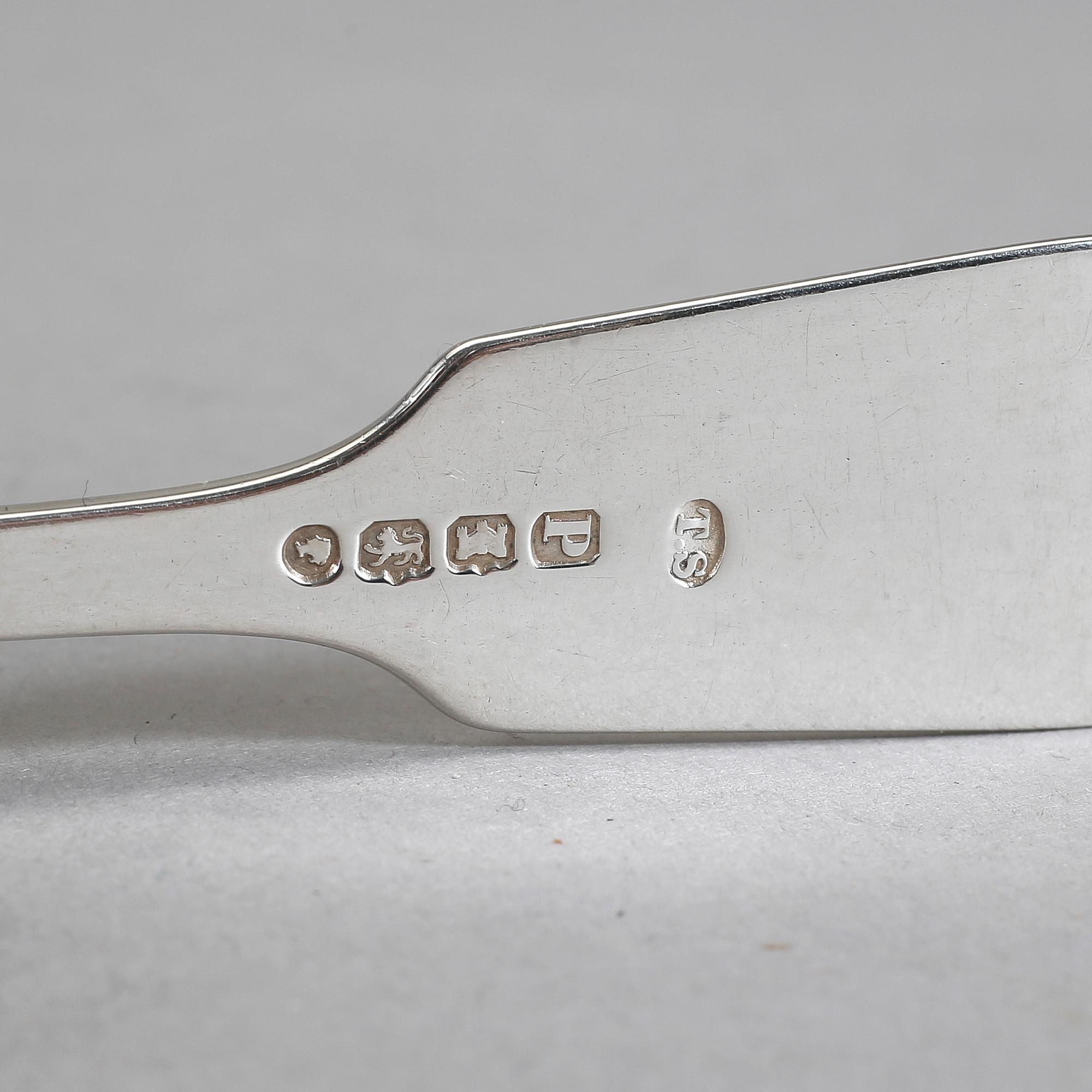 BESTICK, 23 st, silver, England. Vikt ca 1200 g inklusive blad.