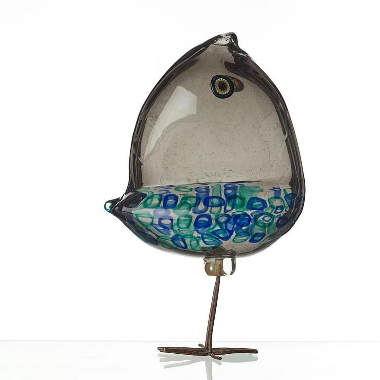 Alessandro Pianon, An Alessandro Pianon glass 'Pulcino' glass bird, Vistosi, Italy 1960's.