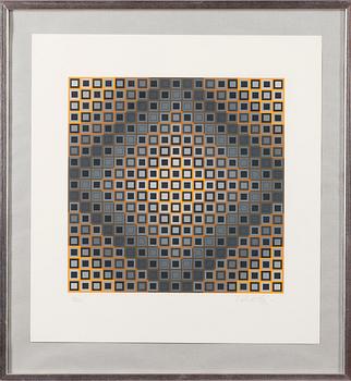 VICTOR VASARELY, serigraph, signed and marked 9/250.