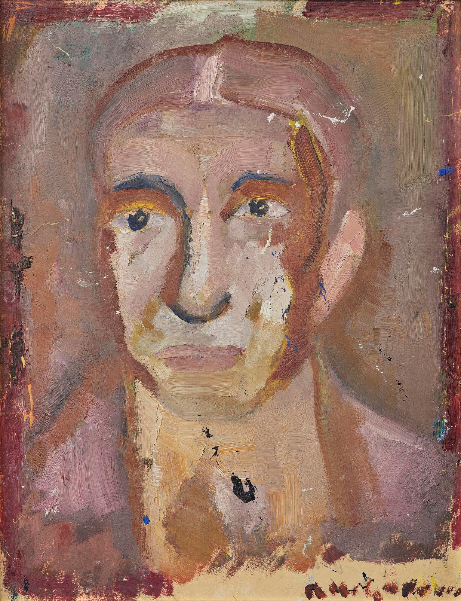 Åke Göransson, Självporträtt.