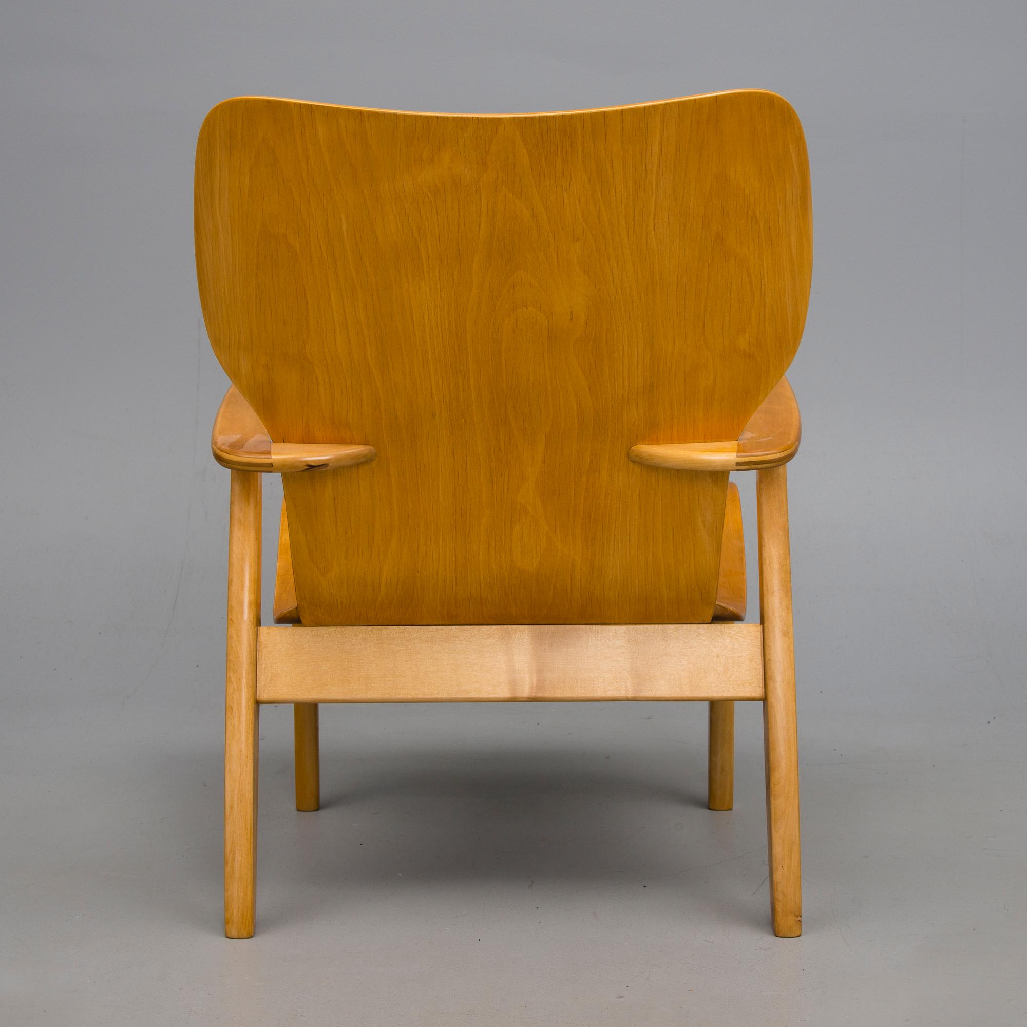 LÄNSTOL, "Domus", Ilmari Tapiovaara, Keravan Puuteollisuus Oy, formgiven 1946.