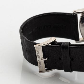 Henning Koppel, armbandsur, Georg Jensen, wristwatch, chronograph, 37 mm.