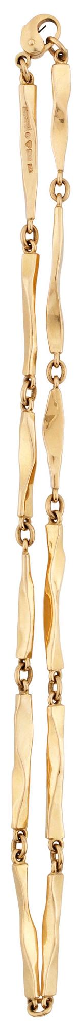 A CLAES GIERTTA 18k gold necklace, Stockholm 1987.