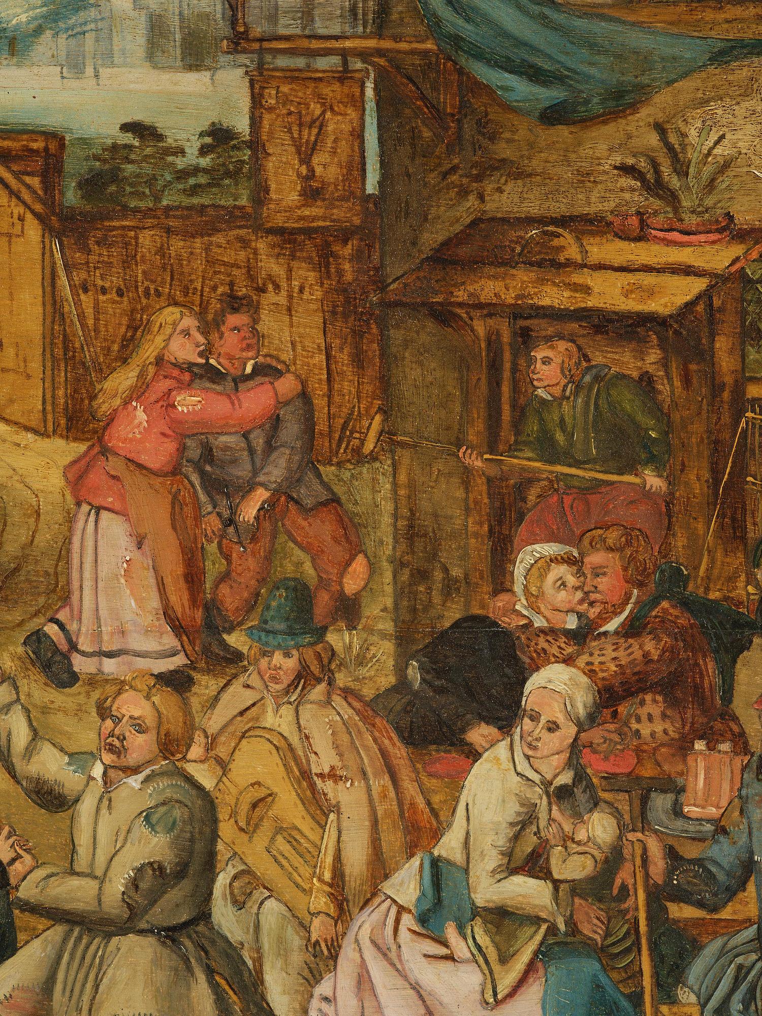 Pieter Brueghel dy, hans efterföljd, Bonddans.