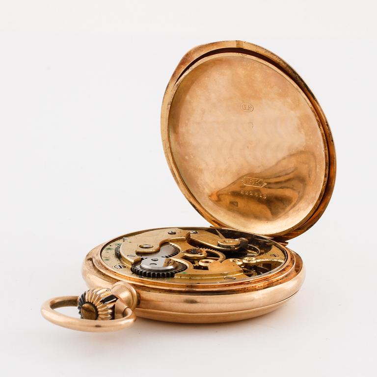 LONGINES, pocket watch, savonett, 52 mm.