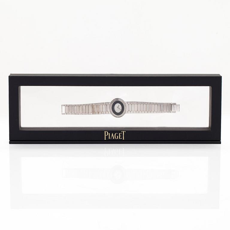 Piaget, "Onyx Diamond Dial", armbandsur, 27,5 x 24,5 mm.