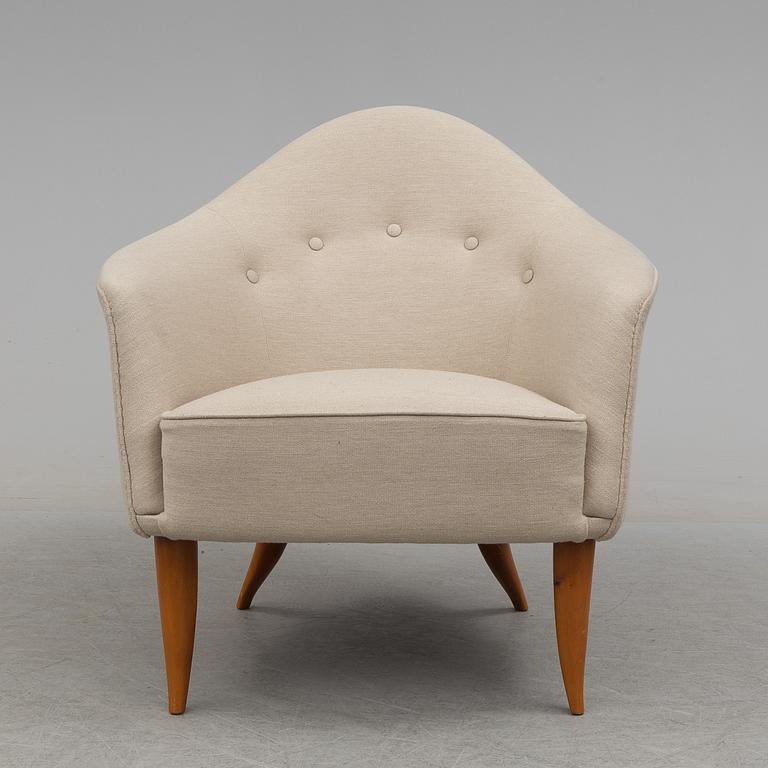 A Kerstin Hörlin-Holmquist 'Lilla Adam' easy chair, Nordiska Kompaniet, Triva series, Sweden 1950's/60's.