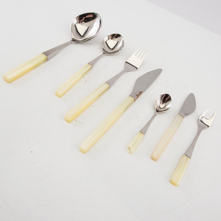 Tias Eckhoff, 29 pieces of "Opus" cutlery, Lundtofte Denmark, mid-20th century.