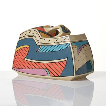 Dorothy Hafner, a 47-piece "Flash" ceramic dinner service, Rosenthal, Germany, post 1984.