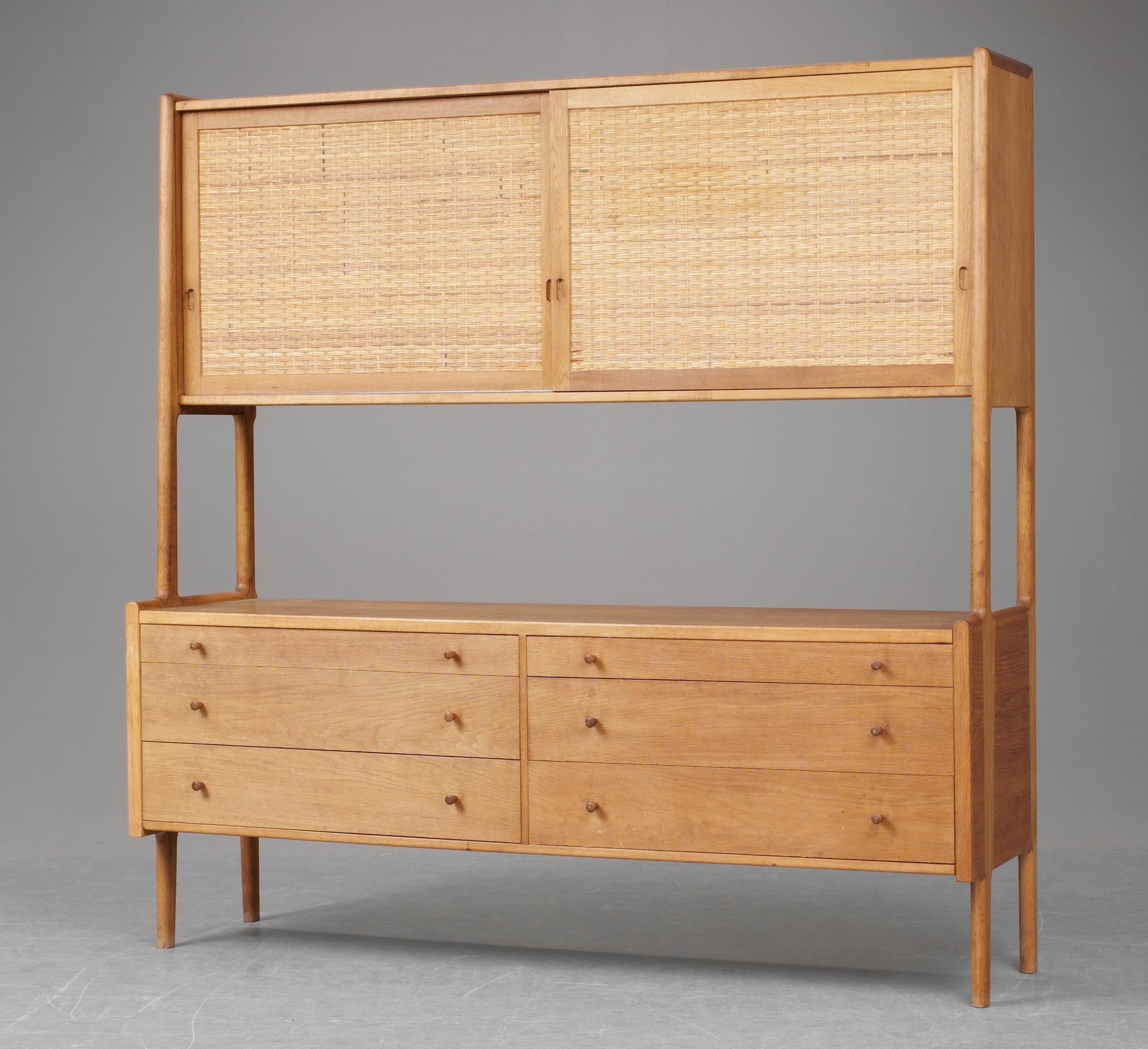 BOKHYLLA. Hans J Wegner, RY Möbler, Danmark.