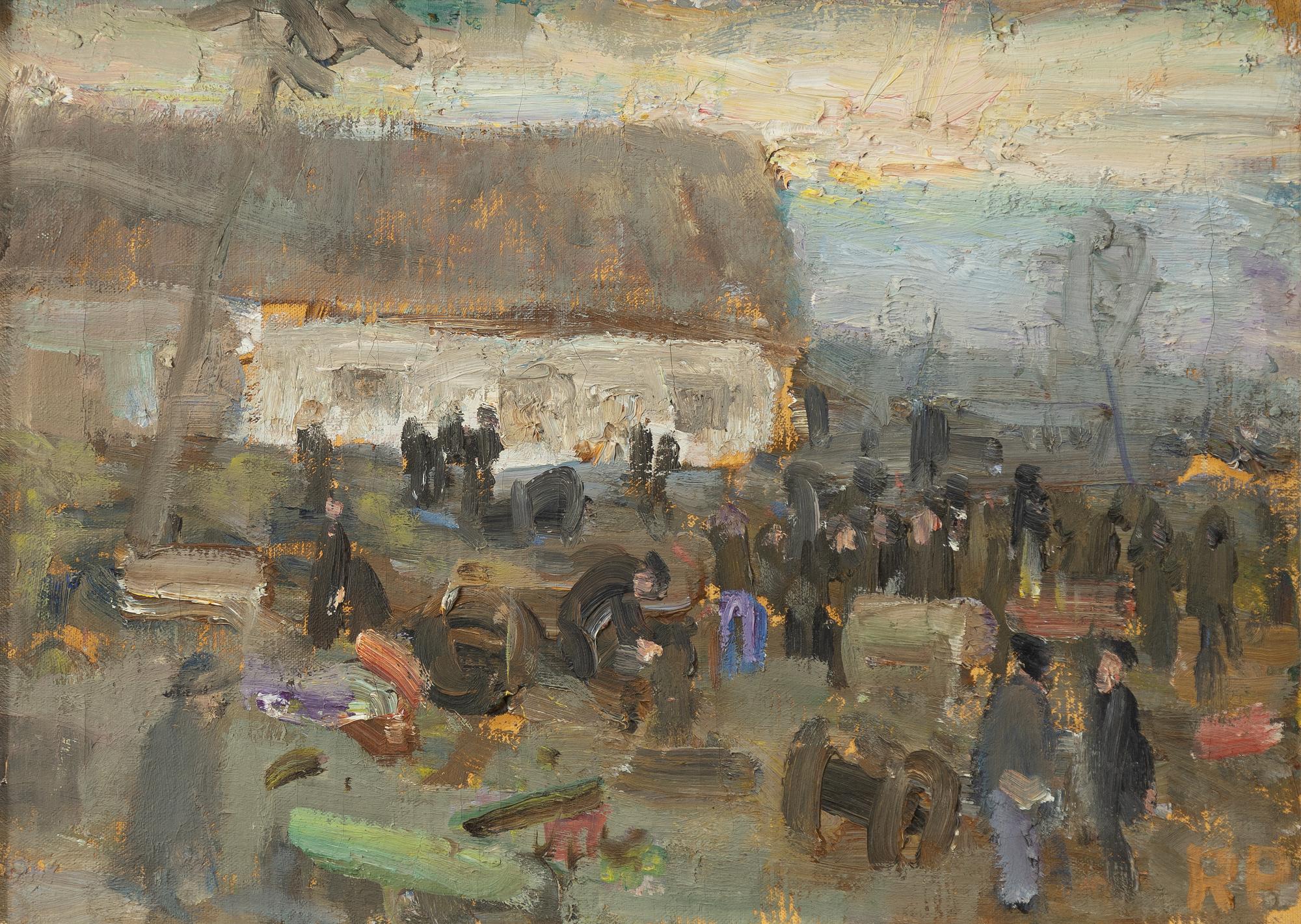 Ragnar Person, Summer auction at the estate.