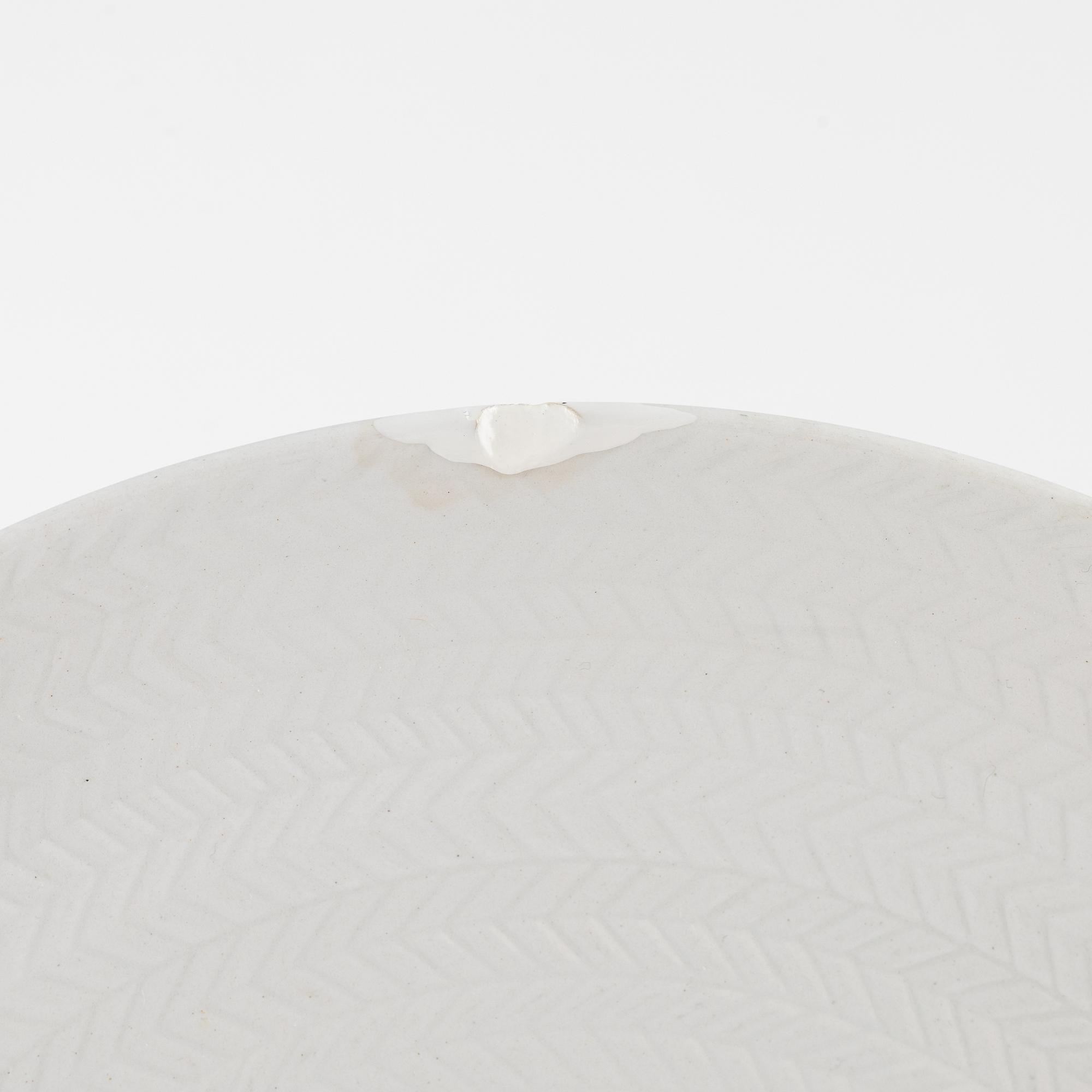 Hertha Bengtson, matservis, flintgods, ca 80 delar, "Blå eld", Rörstrand.