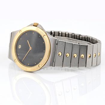 ARMBANDSUR, Zenith Pacific, stål och 14K guld, 1980-talets.