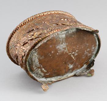 JARDINÄR, mässing, 1800-talets mitt.