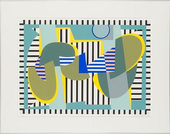 Sam Vanni, silkscreen, signed and dated -80, numbered 91/100.