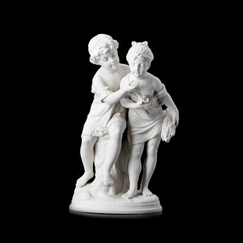 FIGURIN, parian, Gustafsberg 1919.