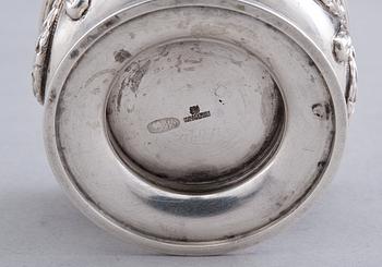 A FABERGÉ SALT CELLAR.