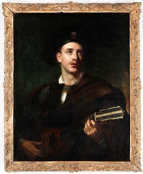 REMBRANDT HARMENSZ VAN RIJN, Olja på duk, hans efterföljd,  tidigt 1800-tal.