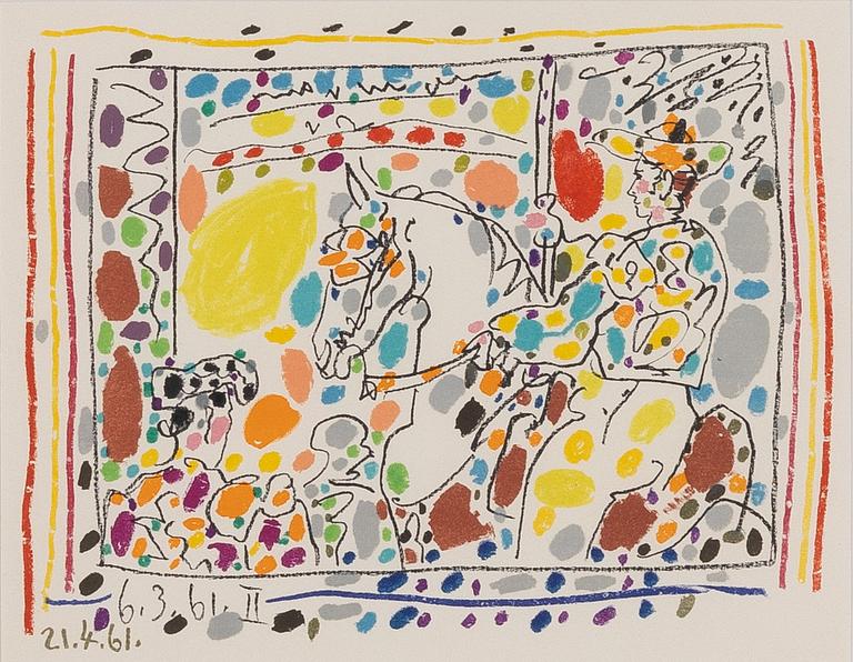 Pablo Picasso, after, "Picador".