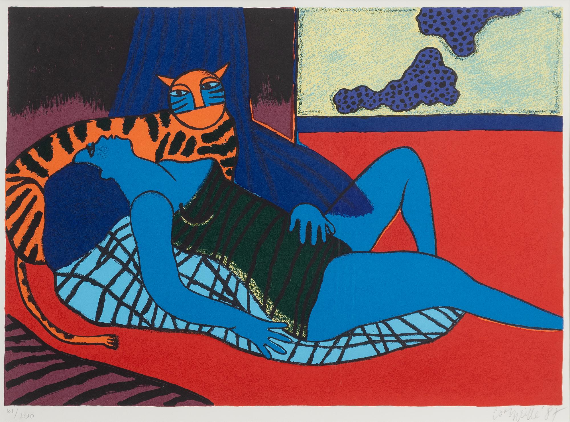 Beverloo Corneille, "Le Tigre Amoureux".