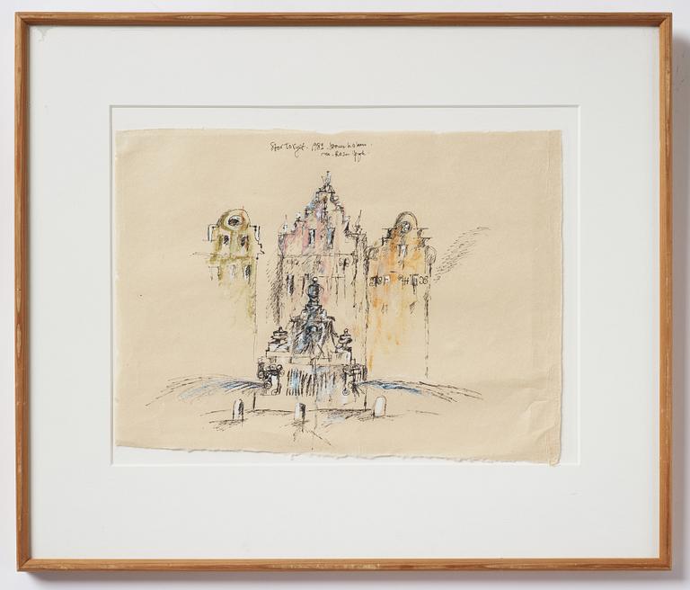 Madeleine Pyk, "Stortorget", 1982.