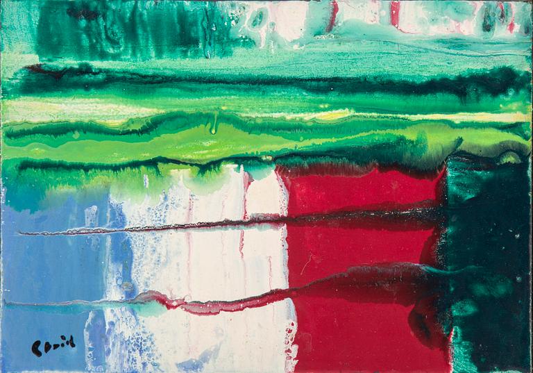 HARDY STRID, 2 st, epoxiemalj, signerade.