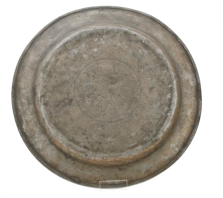 FAT, tenn, Karlskrona, Johan Christoffer Georgi, verksam 1732-54.