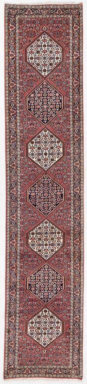 Gallery carpet, Bidjar approximately 400 x 85 cm.