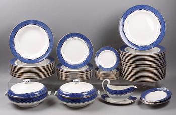 MATSERVIS, 60 delar, flintgods, Wedgwood, England. 1900-talets början.