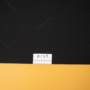 Vico Magistretti, soffa och fåtölj, "Maralunga", Cassina, Italien.