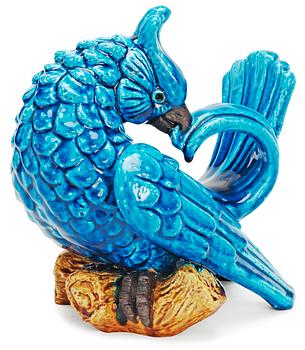 371. A Gunnar Nylund stoneware figure of a bird, Rörstrand.