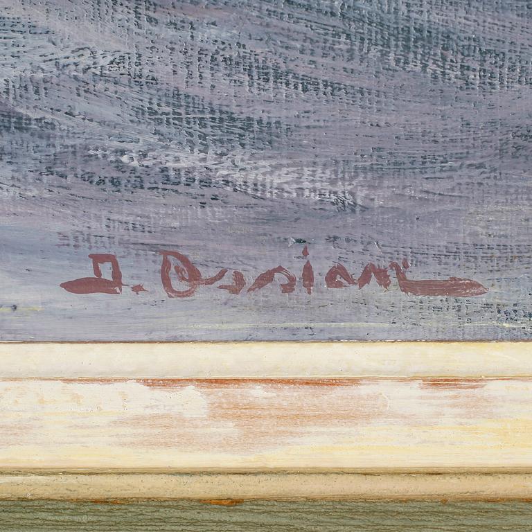 JOHAN OSSIAN-ANDERSSON, olja på duk, signerad.