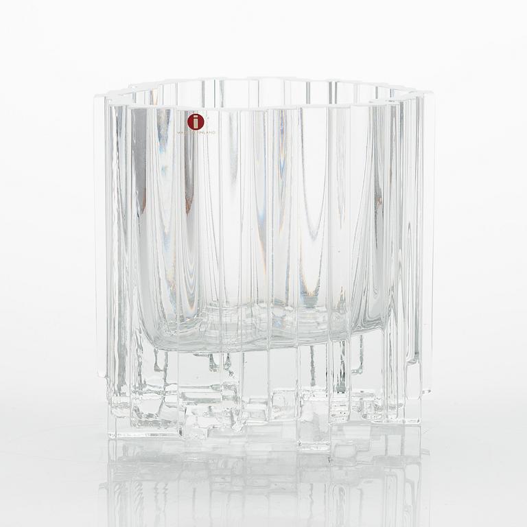 Tapio Wirkkal, maljakko, "Arkadia", Iittala, signeerattu Tapio Wirkkala, 3571.