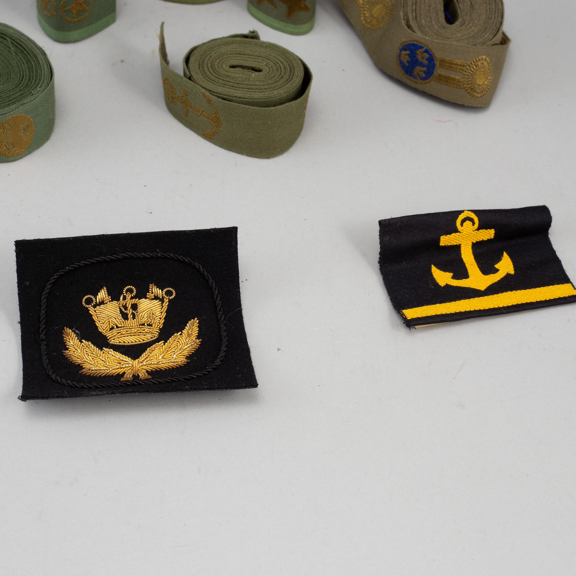 Uniform ribands, 20th century.