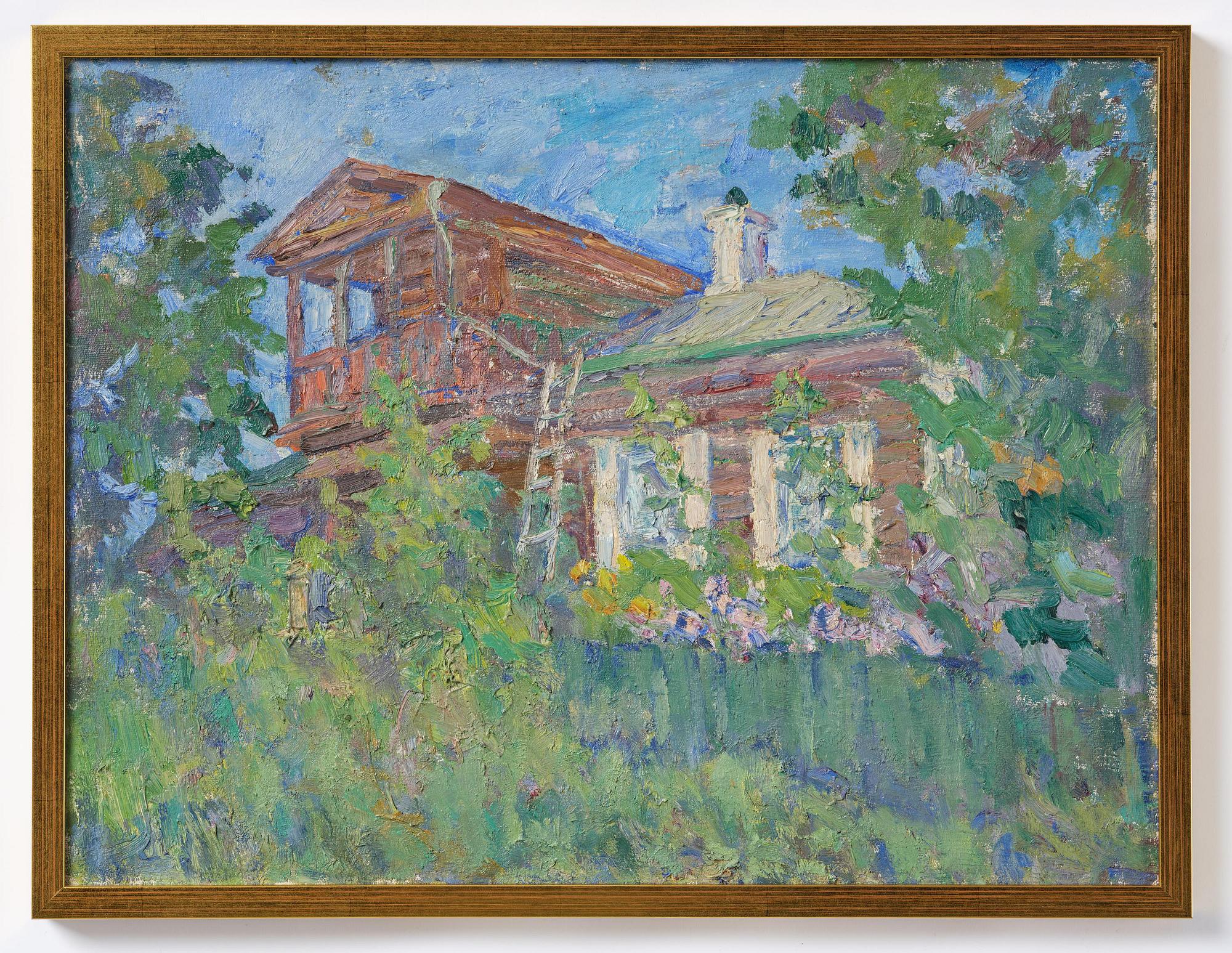 Ilya Lwowich Tabenkin, "Домик в Тарусе" (Litet hus i Tarusa).