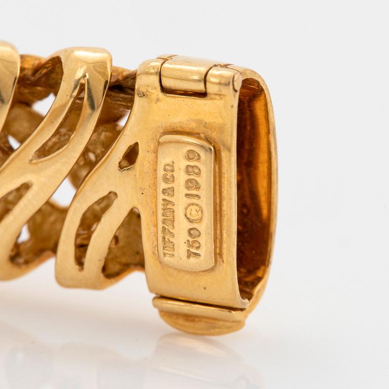 Tiffany armband 18K guld "Vannerie".