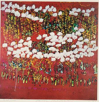 Reidar Särestöniemi, offset, 1976. signed 228/300.