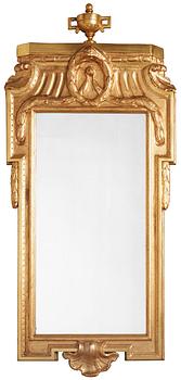 564. A Gustavian mirror by J. Åkerblad.